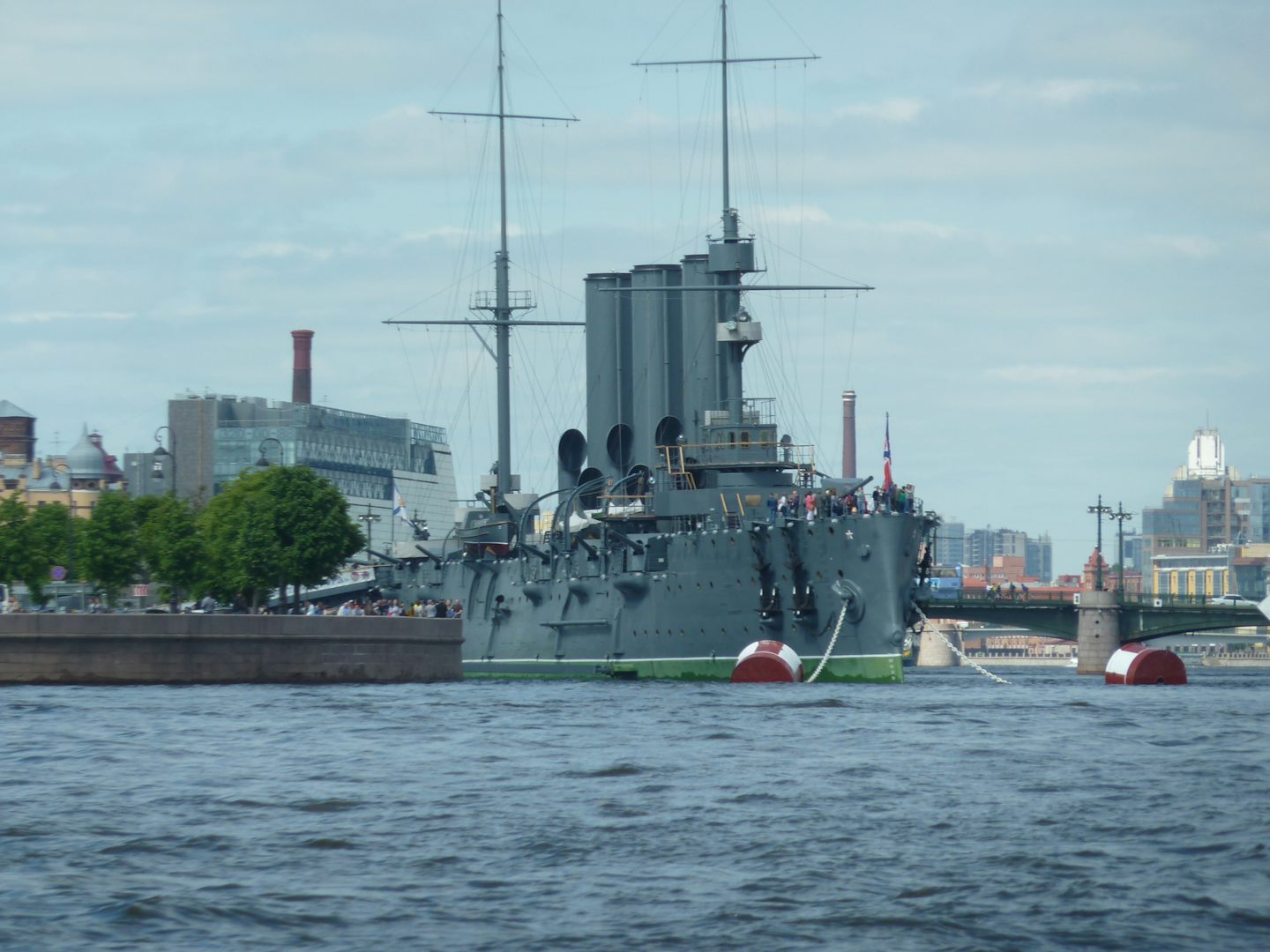 Battleship Potemkin  in St Petersburg