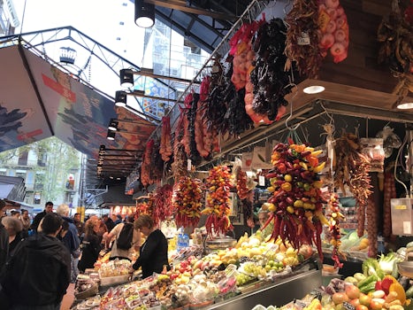 Markets in Barcelona, fabulous.