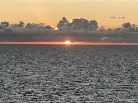 Sunset on the North Sea