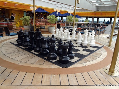 Giant Chess Set-Lido Deck
