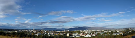 Reykjavik skyline.