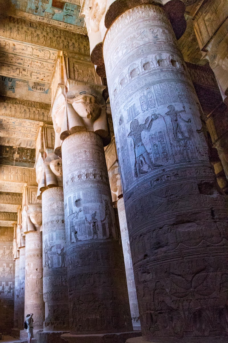 The Temple at Dendera is so big it boggles the mind.