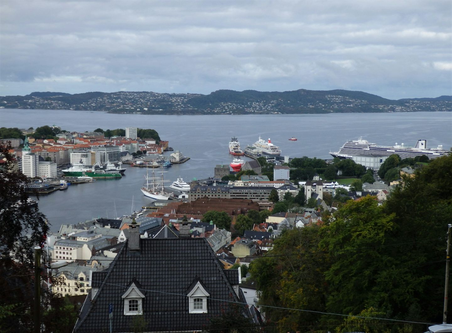 Bergen from Mount Floyen