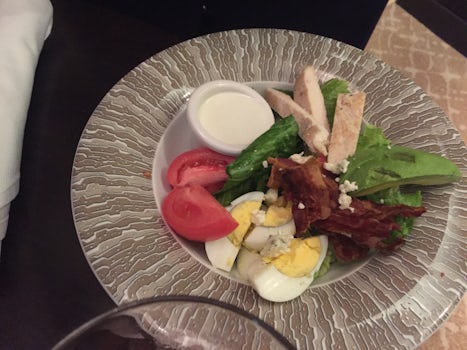 Cobb Salad (haven) room service. Just okay.