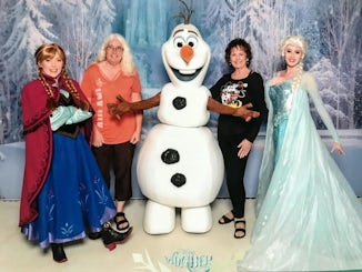 We pre-ordered tickets to Meet The Frozen Characters.  The tickets were in