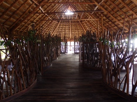 Massage hut in Costa Maya - beautiful and great massage(s)