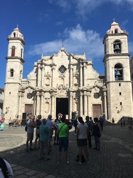 Cathedral Square in Havana