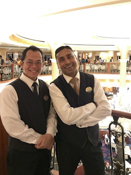 Our wonderful waiters for the week