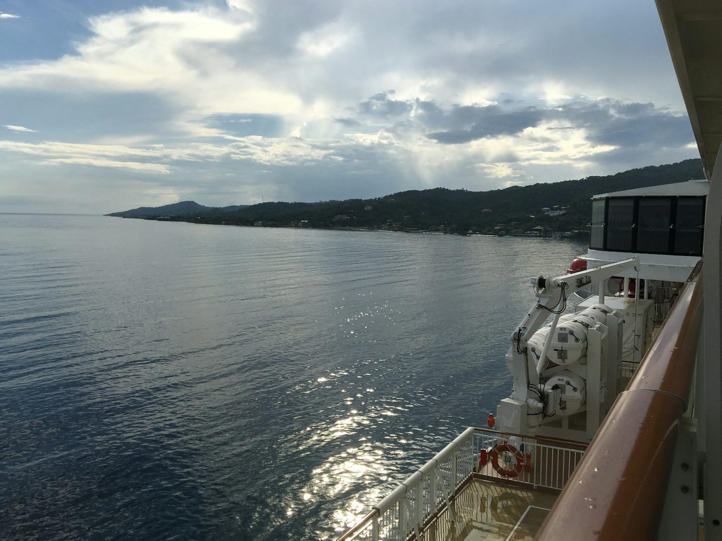 View from cabin 8746 (starboard family balcony)