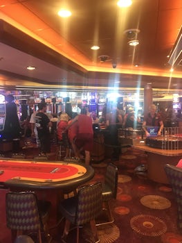 The casino on board Majesty of the Seas.