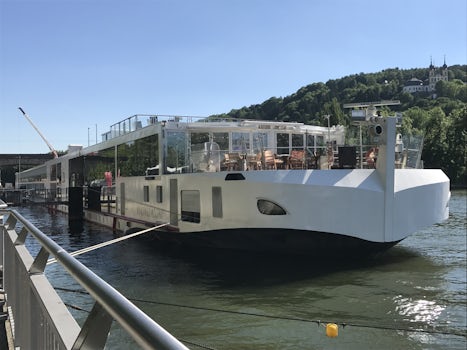 Our ship docked at Wurzburg, Germany