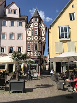 The architecture of Wertheim, Germany