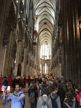 The cathedral in Cologne, Germany is just breathtaking