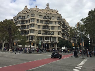 Casa Mila aka La Pedrera in Barcelona