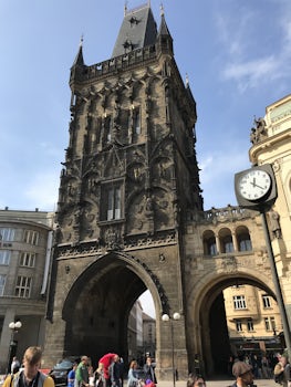 Entry to Old Town prague