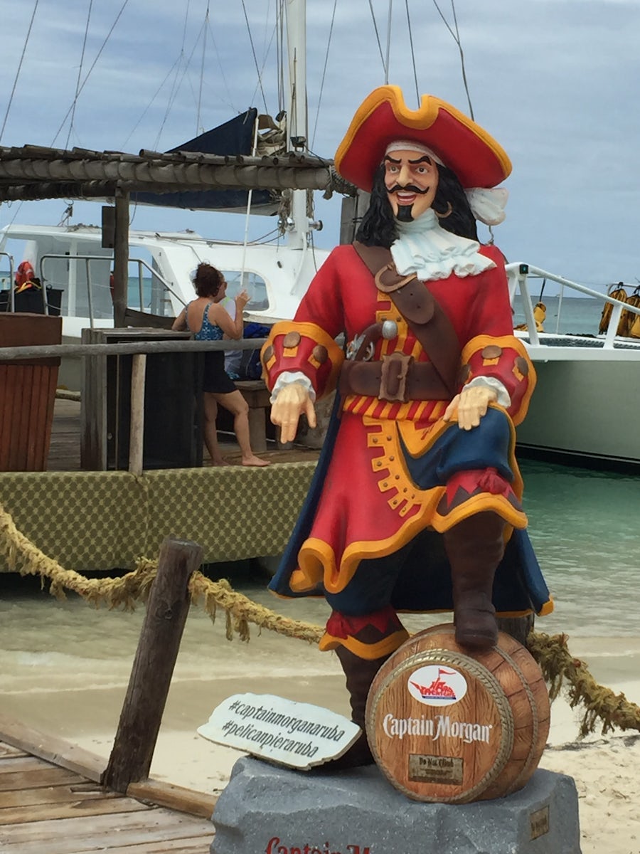 Captain Morgan in Aruba