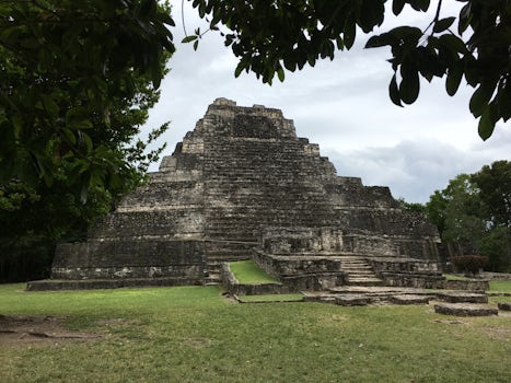 The Mayan ruins in Costa Maya was one of our shore excursions booked throug