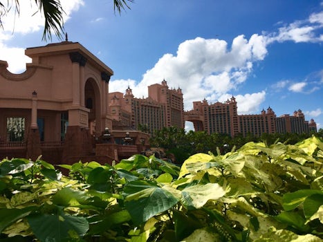 Shot of Atlantis. We wandered around right before leaving and saw the aquar