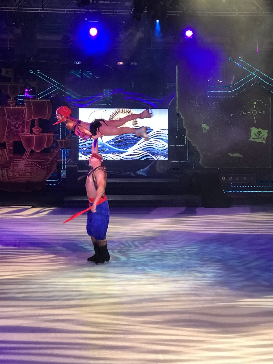 Ice skating show is phenomenal on Freedom of the Seas!