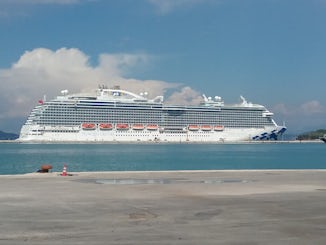 View of the ship