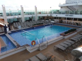 One of the swimming pools