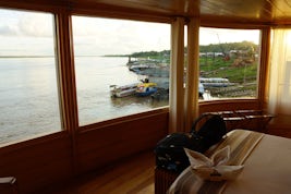 View from windows of cabin 16.