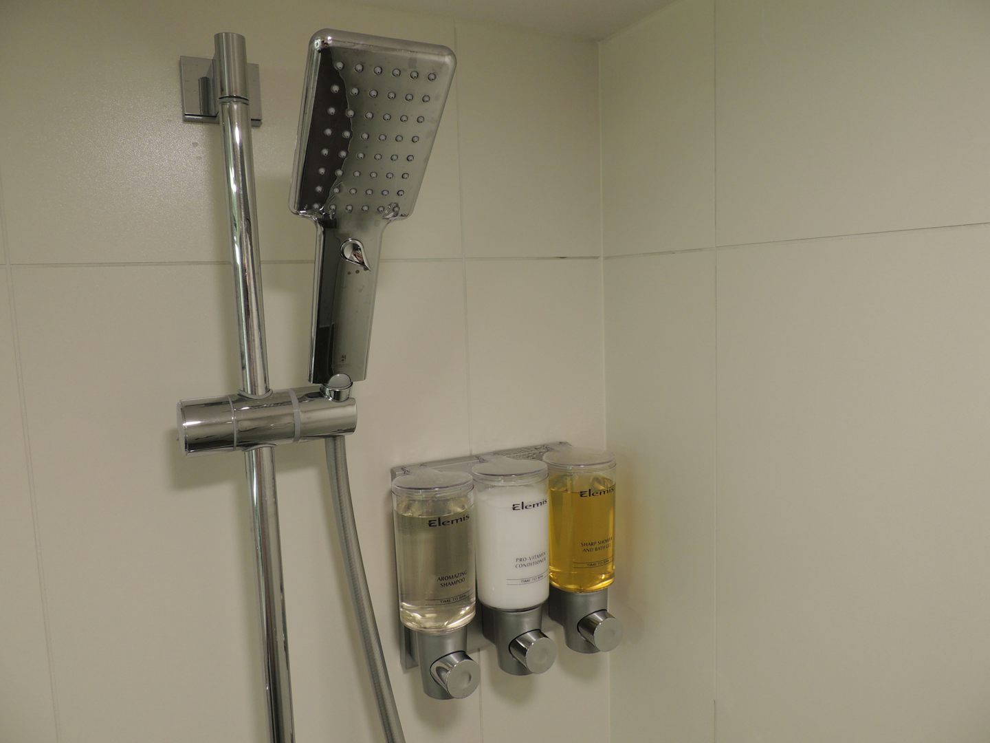 Shower Head in Verandah Stateroom