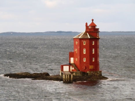 The only octagonal lighthouse on the Norwegian coast
