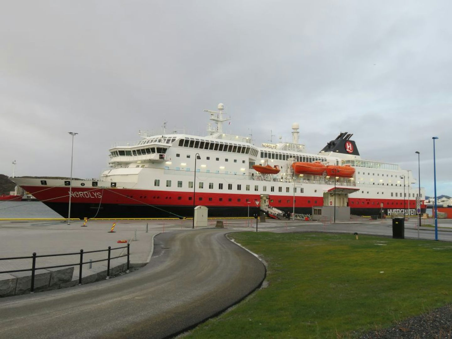 MS Nordyls in port of Bodo