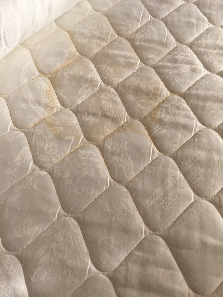 stained mattress