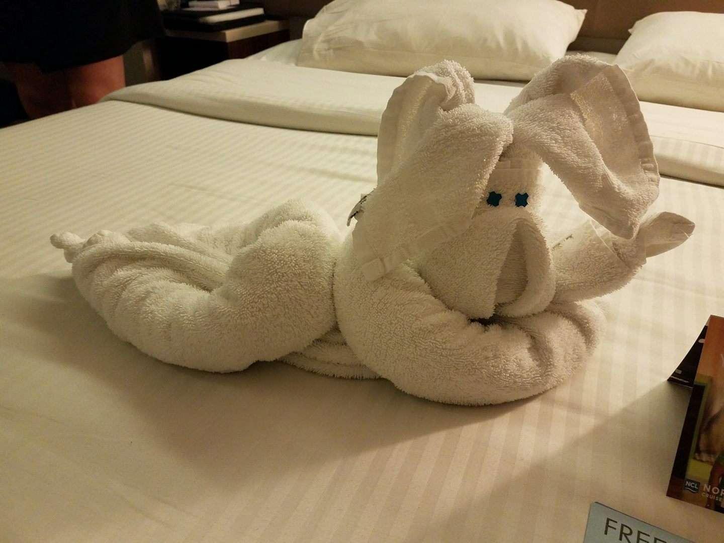 One of our towel critters