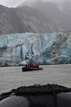 glacier up close and personal in Alaska