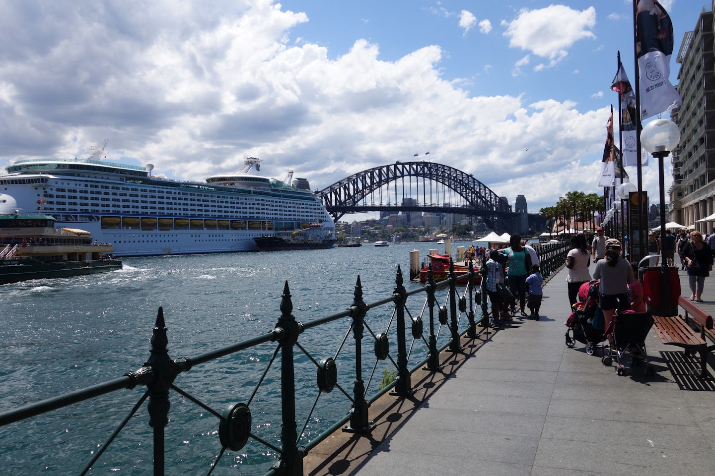 Celebrity Solstice in the port of Sydney