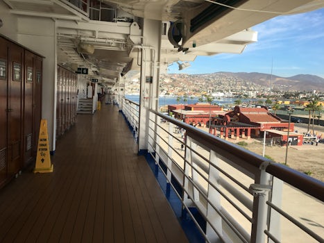 Ship docking in Ensenada Mexico