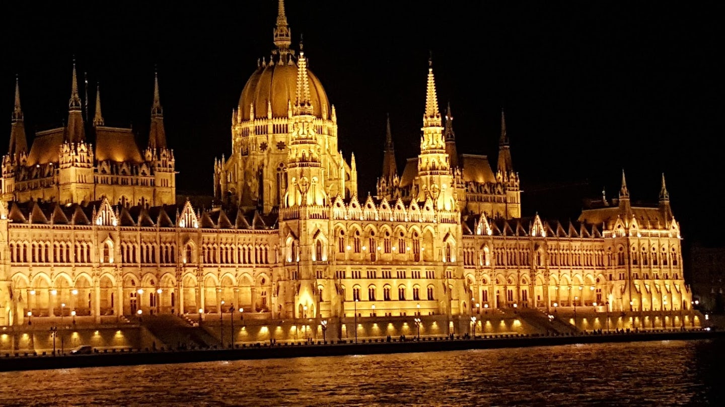 Breathtaking lights of Budapest
