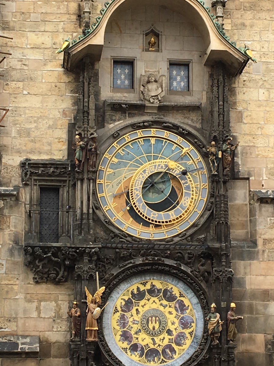 Clock in Prague, Czech Republic - add on after cruise