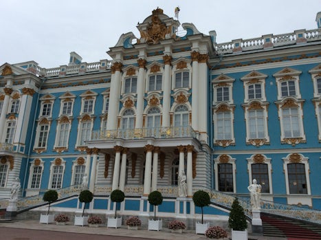 Exterior of Catherine’s Palace.