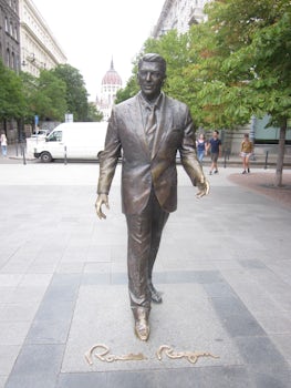 Ronald Reagan In Budapest