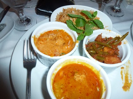 Indian Vegetarian curry, yum!