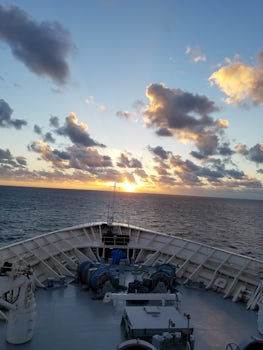 Sunrise on The Majesty of The Seas