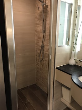 Our large shower