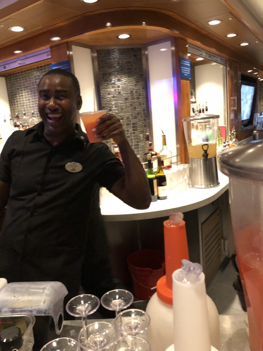 Omar at Spice H2O made some great drinks!
