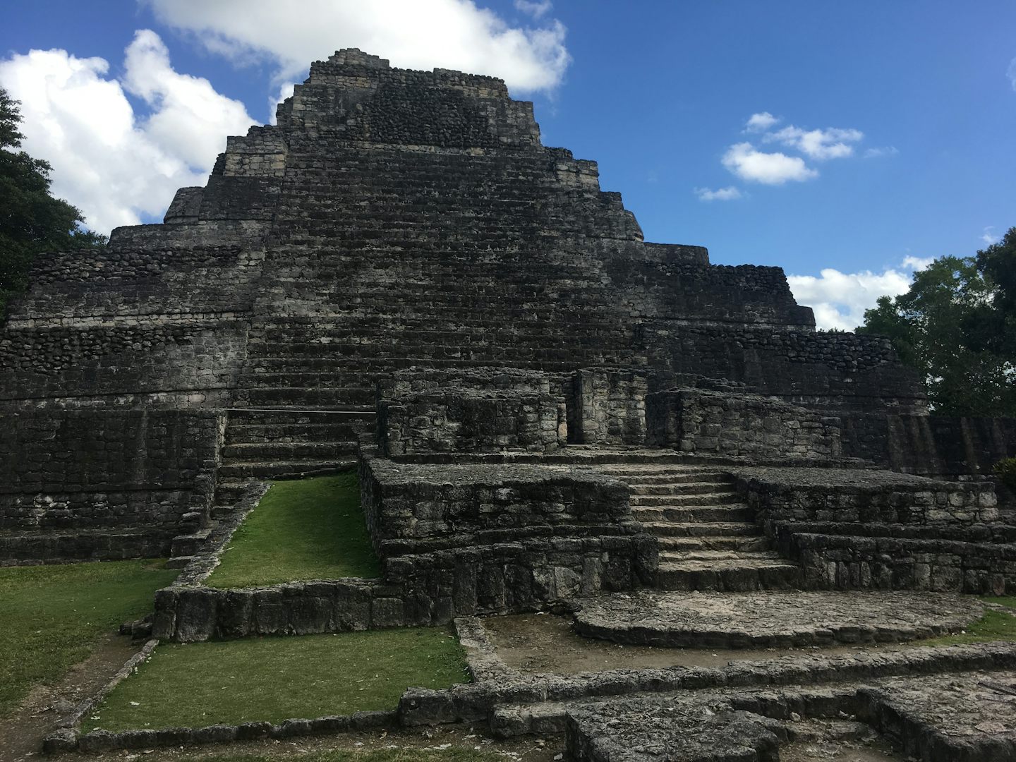 Mayan ruins in Costa Maya