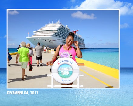Getting up the ship in grand Turk and Caicos