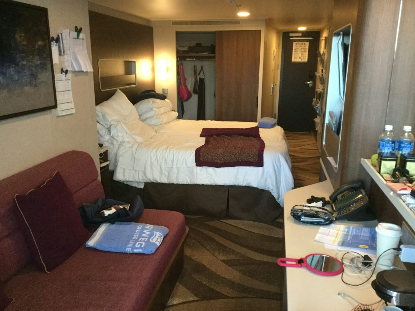 Family mini suite. Very small, same size cabin as regular balcony. Only the