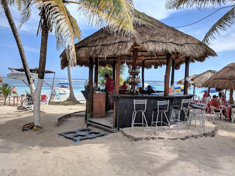 Bar on the Beach, I can't remember ever seeing a bar closer to the beac