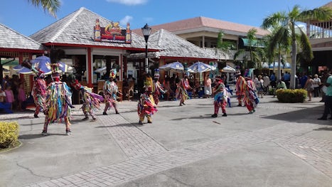 Dancers at St Kitts