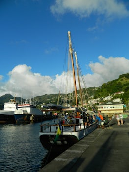 Ship used for Pirate sailaway at St Vincent