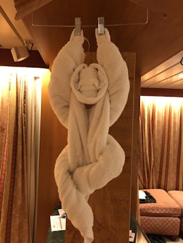 Hanging Monkey by suite attendant