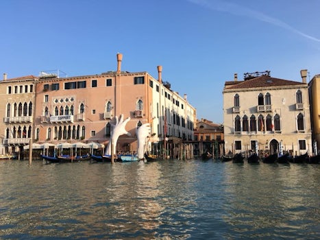 Venice Biennial Arts Festival 2017.  We stayed 4 nights at Ca d'Oro, Pe